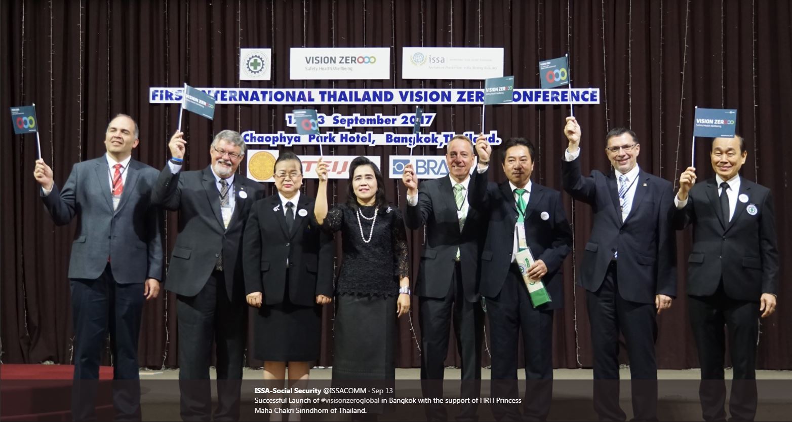 Thailand leads the way in Vision Zero regional launches