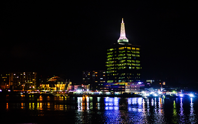 Lagos by night