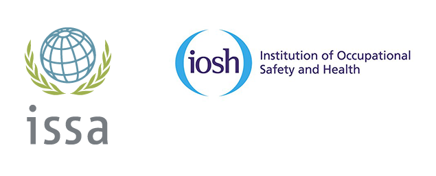 ISSA and IOSH logos