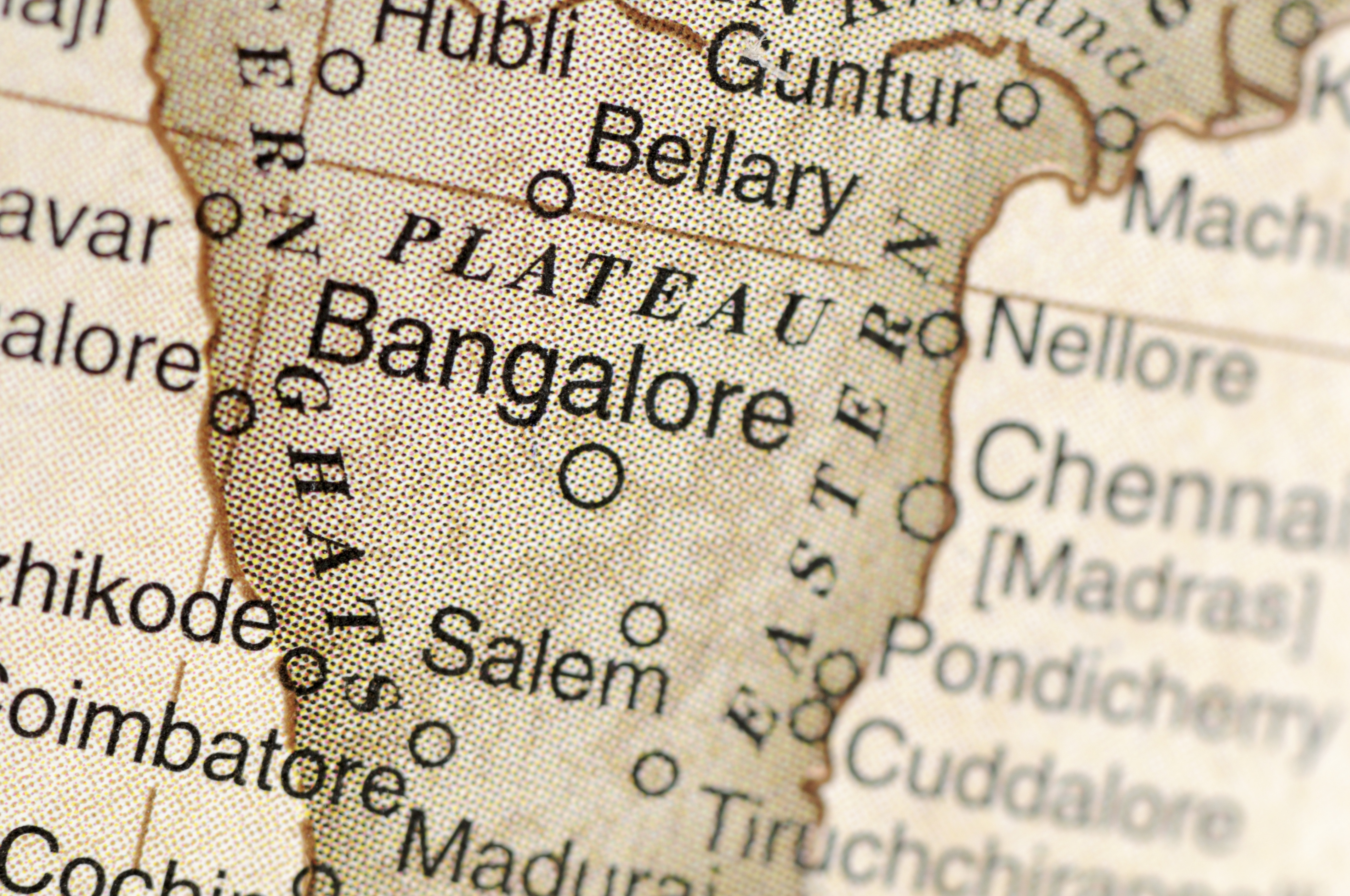 Banglalore map