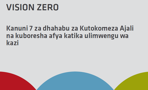 Kenya, Tanzania, Swahili, Vision Zero Africa