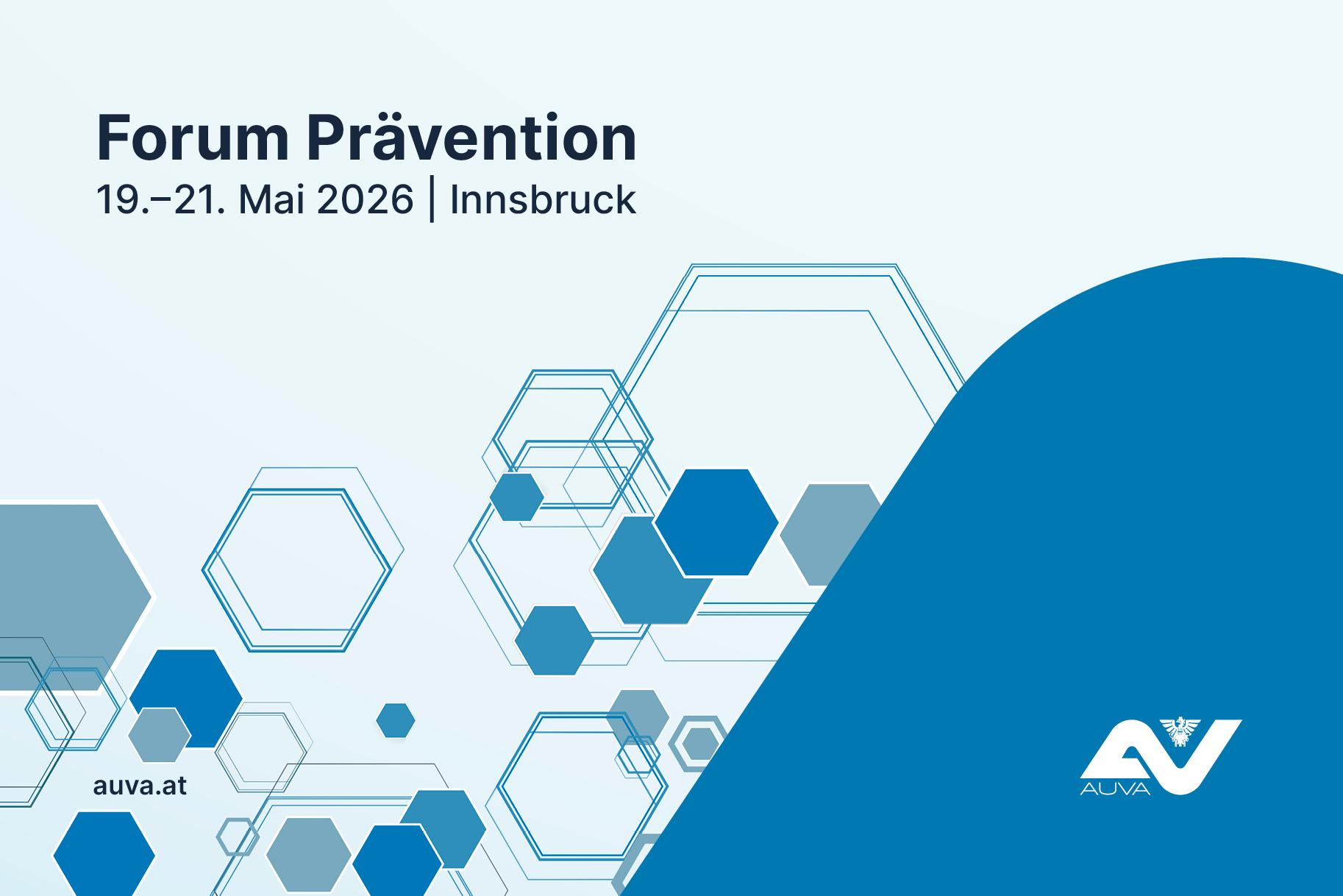 Image with text "Prevention Forum" and date of the event